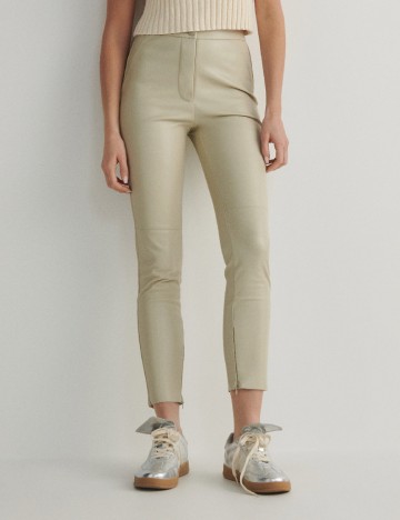 Pantaloni Reserved, bej
