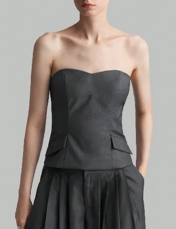 Top SHEIN, gri