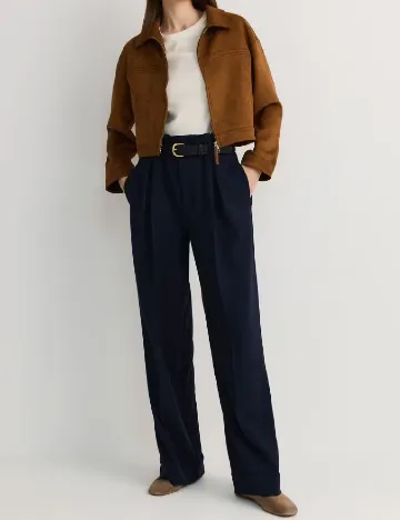 Pantaloni Reserved, bleumarin