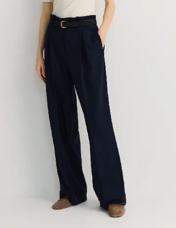 Pantaloni Reserved, bleumarin