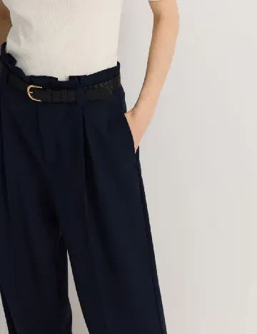 Pantaloni Reserved, bleumarin