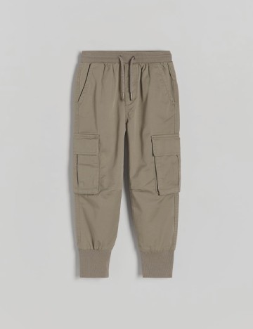 Pantaloni Reserved, maro