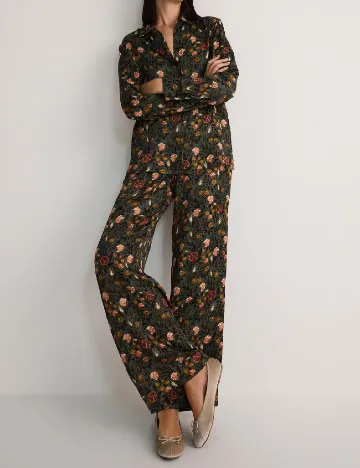 Pantaloni Reserved, floral print