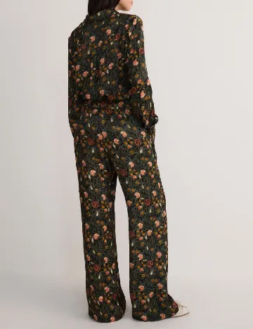 Pantaloni Reserved, floral print