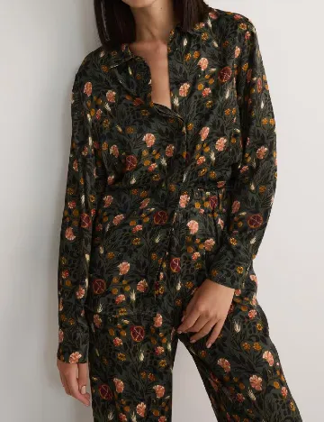 Pantaloni Reserved, floral print