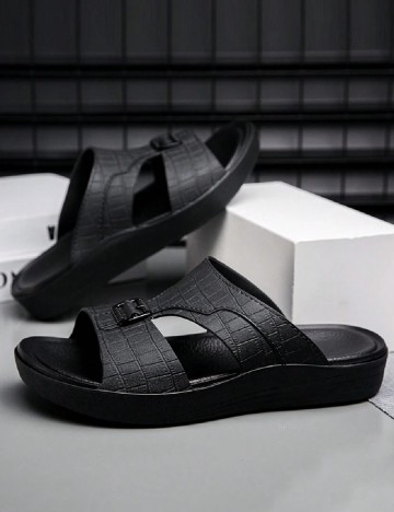 Slapi SHEIN, negru