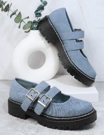 Pantofi SHEIN, albastru Albastru