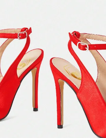 Pantofi SHEIN, rosu