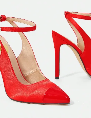 Pantofi SHEIN, rosu