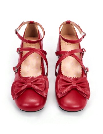 Pantofi SHEIN, rosu