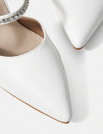 Pantofi SHEIN, alb