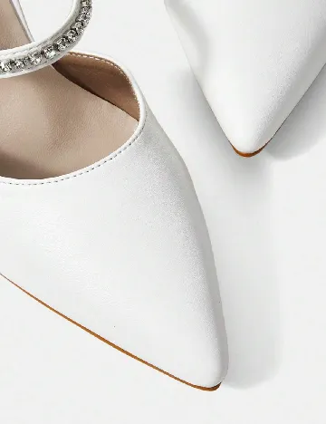 Pantofi SHEIN, alb