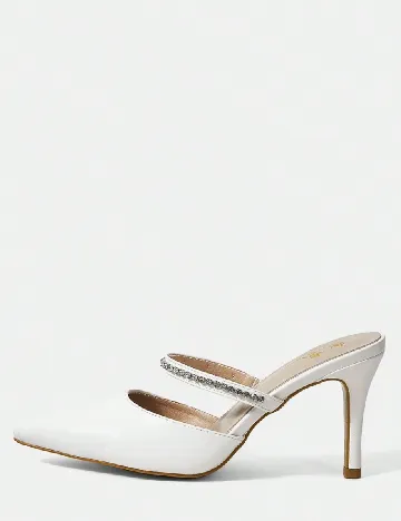 Pantofi SHEIN, alb