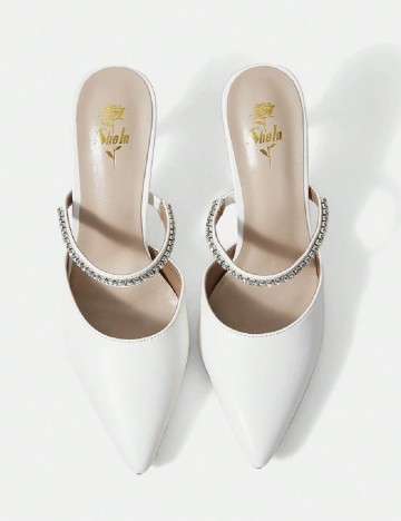 Pantofi SHEIN, alb