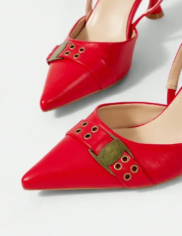 Pantofi SHEIN, rosu