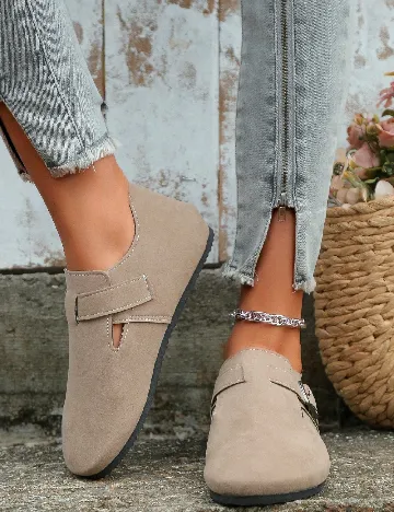Mocasini SHEIN, bej