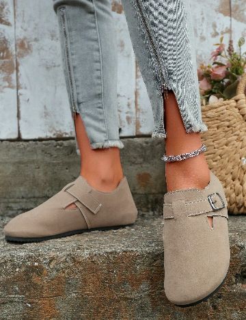 Mocasini SHEIN, bej