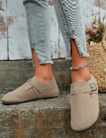 Mocasini SHEIN, bej
