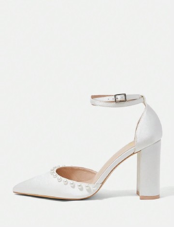 Pantofi SHEIN, alb