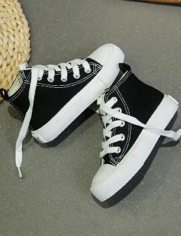 Tenisi Shein Kids, negru