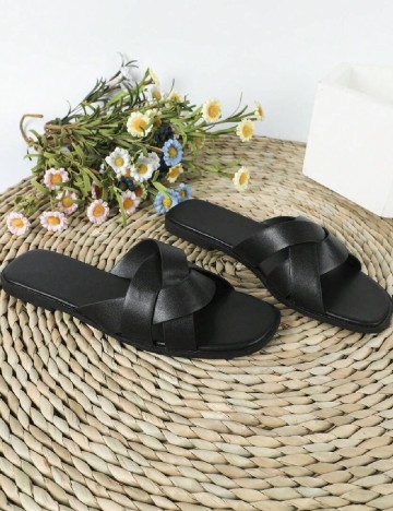 Slapi SHEIN, negru