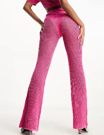 Pantaloni de plaja AsYou, roz