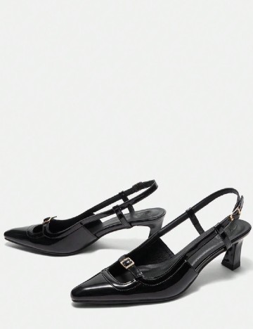 Pantofi SHEIN, negru