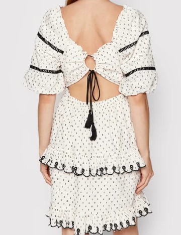 Rochie scurta Y.A.S, alb