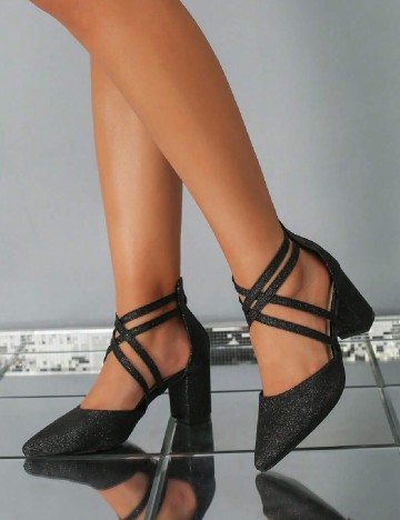 Pantofi SHEIN, negru