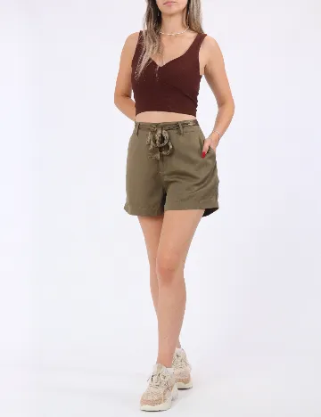 Pantaloni scurti Guess, verde