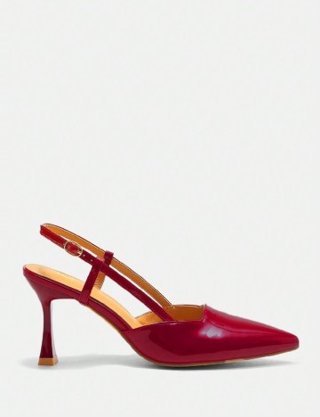 Pantofi SHEIN, visiniu