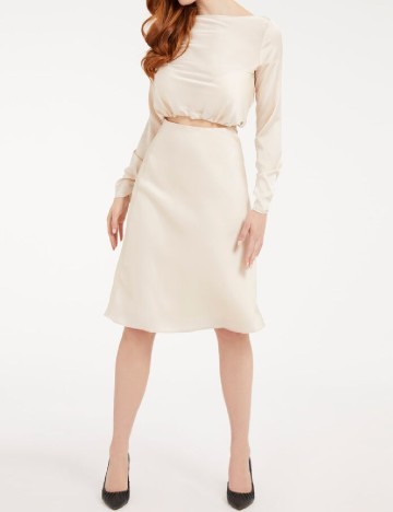 Fusta Guess, crem