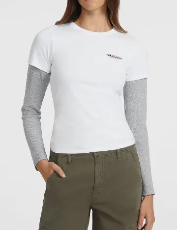 Tricou Guess, alb Alb