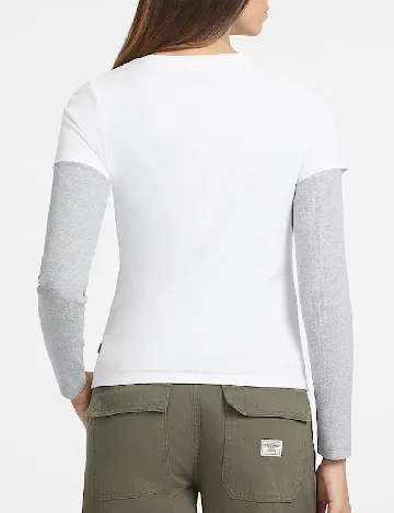 Tricou Guess, alb Alb
