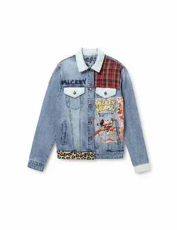 Jacheta Desigual, albastru Albastru