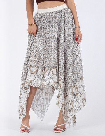 Fusta Guess, crem