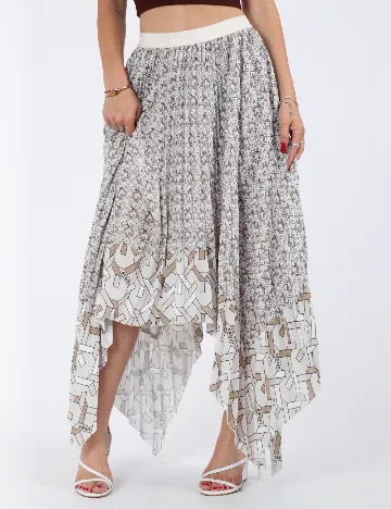 Fusta Guess, crem
