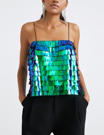 Top Desigual, mix culori