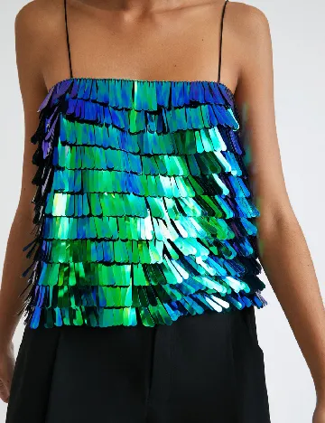Top Desigual, mix culori