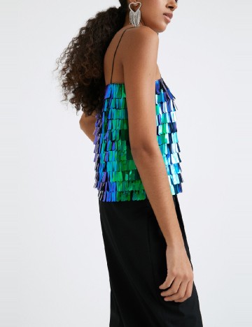 Top Desigual, mix culori
