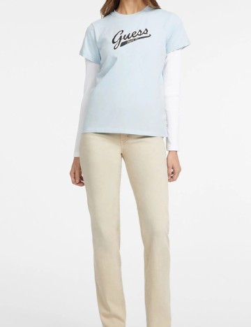 Tricou Guess, albastru