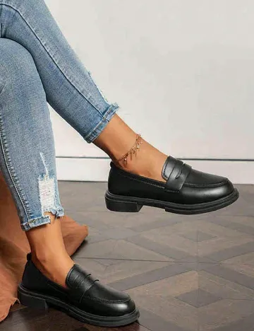 Mocasini SHEIN, negru