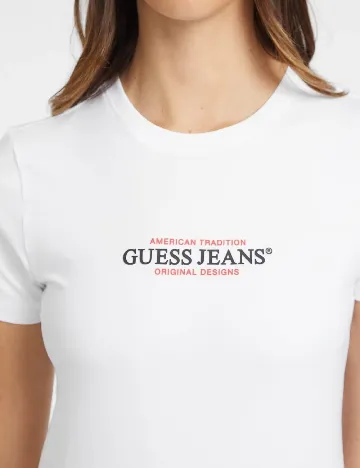 Tricou Guess, alb