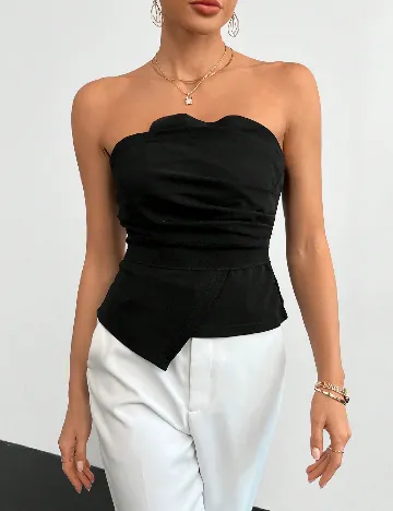 Top SHEIN, negru