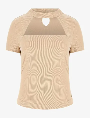 Tricou Guess, crem Crem