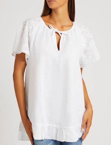 Bluza Guess, alb