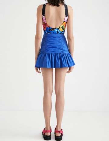 Fusta Desigual, albastru