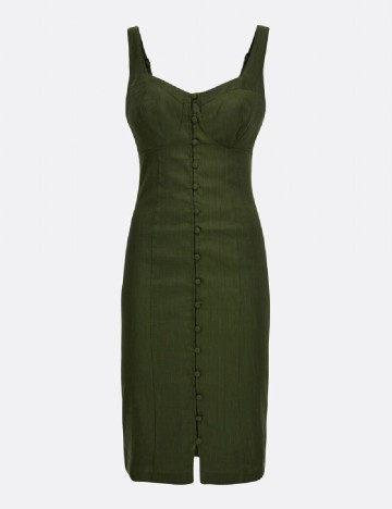 Rochie scurta Guess, verde
