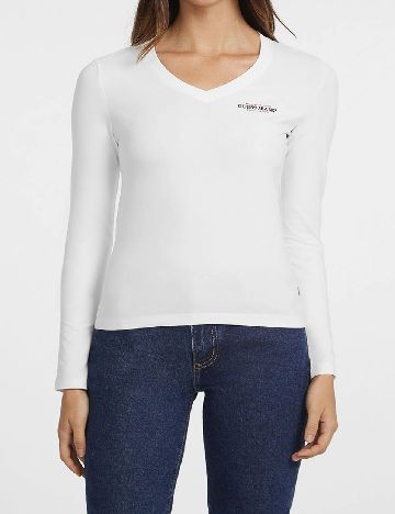 Bluza Guess, alb