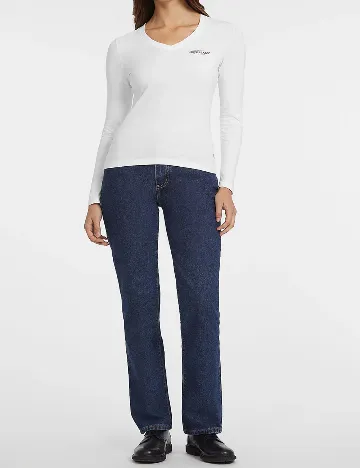 Bluza Guess, alb Alb
